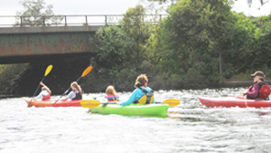 kayaking